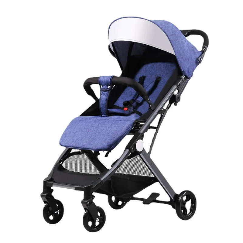 

New Lightweight Baby Stroller One-click Folding Portable High-view Children's Stroller Baby Stroller