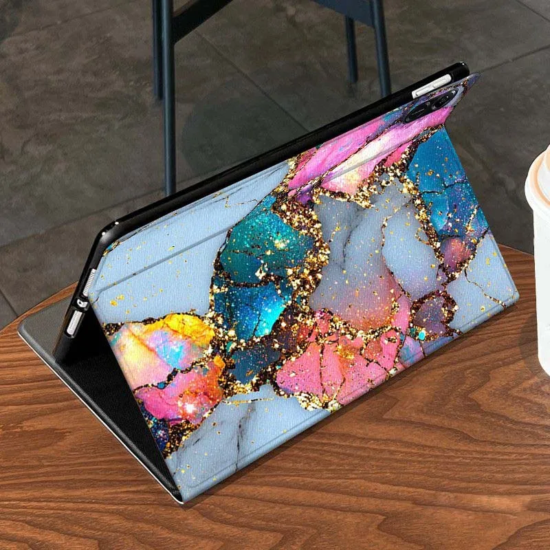 Luxury marble texture Art cool For Honor Tab Pad MagicPad Tablet 6 7 8 9 10 13 V7 V8 X8a X9a X9 X8 GT GT2 Pro Cover Tablet Case