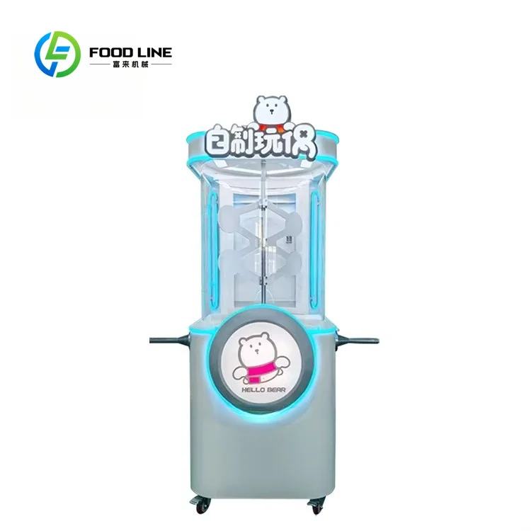 Dual-Port Electric Toy Filling Machine Efficient Motor Core Component Effortless DIY Plush Teddy Bear Creator FL Customized