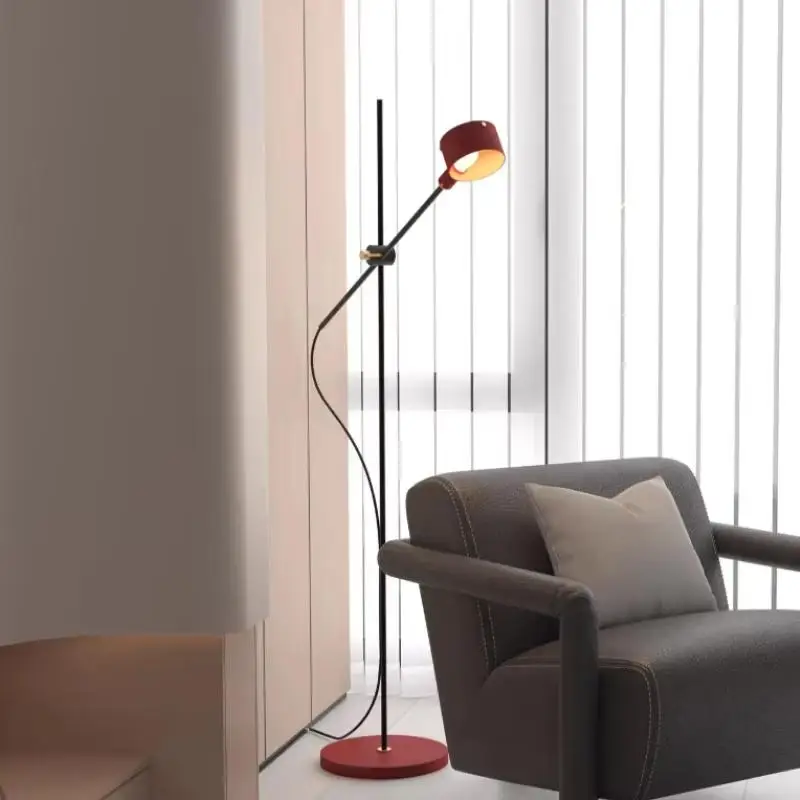 Italian Classic G 1/1 Designer Floor Lamp Modern Simple Sofa Side Swing Arm Artistic Lighting Fixture for Living Room
