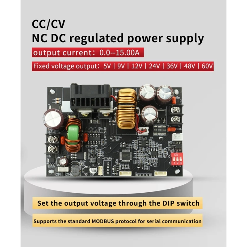 【Popular】XY6015L Adjustable DC Stabilized Voltage Power Supply Constant Voltage And Constant Current 15A/900W Step-Down Module