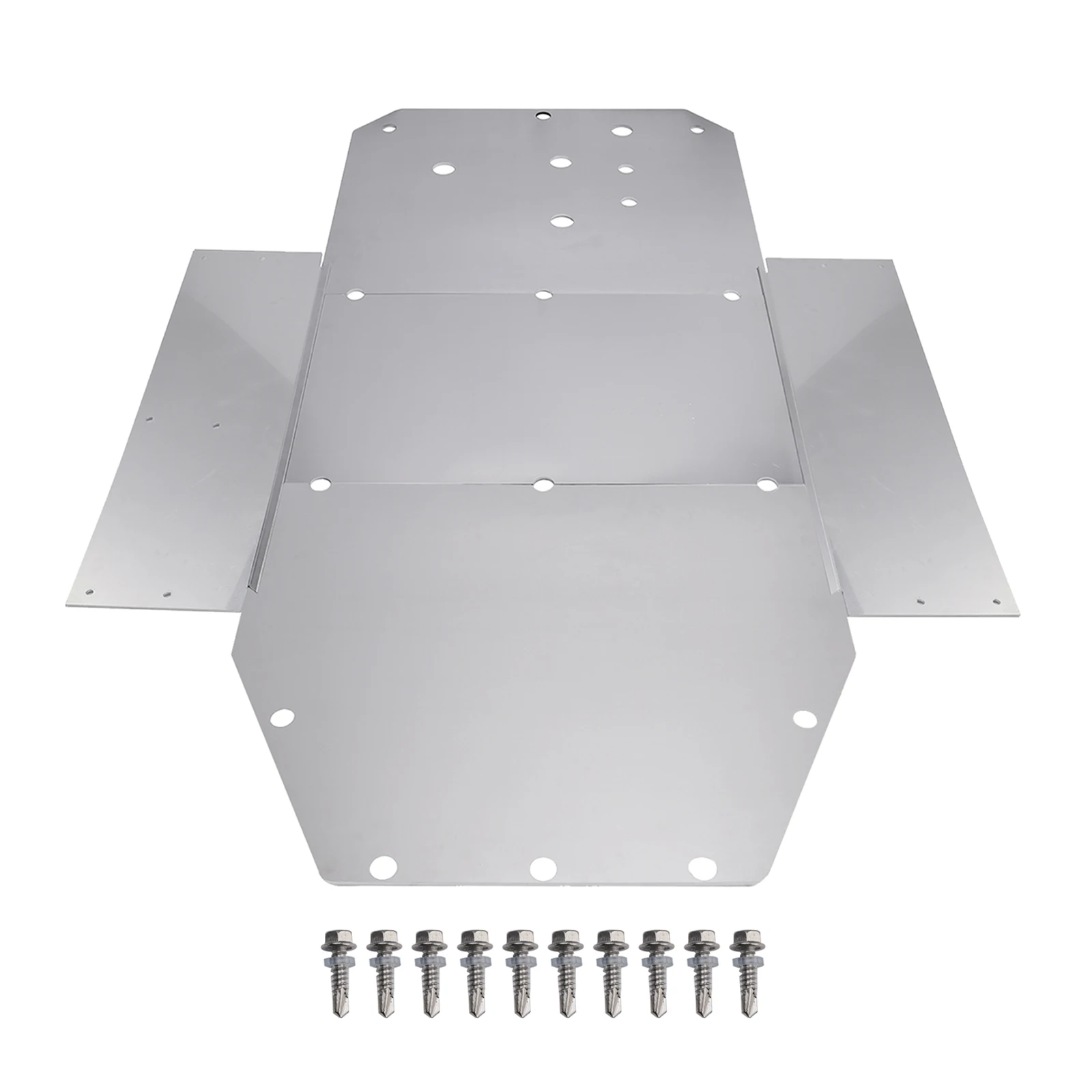 Artudatech Skid Plate Aluminum Chassis Guard Fit for Polaris Rzr 800 2008-2014 S 900 2015-2016