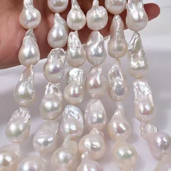 Natural Freshwater Pearl Irregular Baroque Pearl 15x20mm For Jewelry Making DIY Necklace Bracelet Earrings Accessory