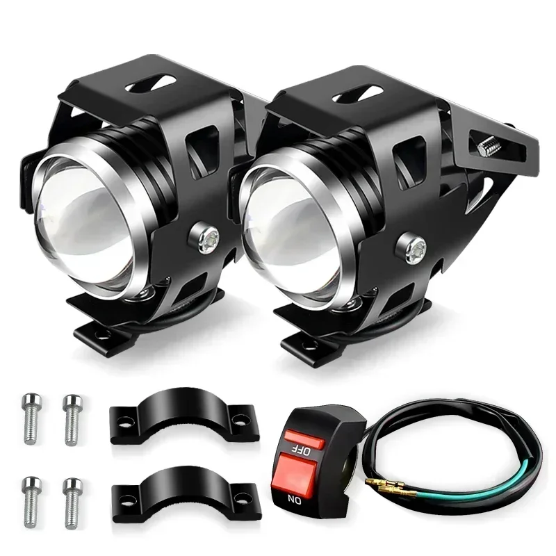 

Motorcycle Headlights U5 Headlamp Spotlights Fog Head Light For HONDA XLV 600 650 700 TRANSALP NX 650 FMX 650 XRV650 TRX 300EX