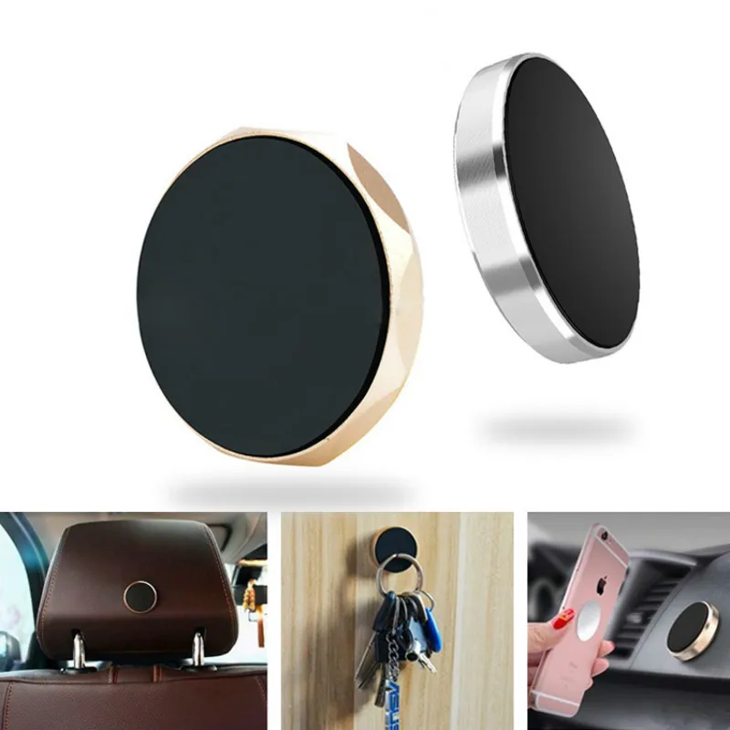 New 360 Magnetic Car Phone Holder Stand In Car for IPhone 7 XR X Xiaomi Magnet Mount Cell Mobile Phone Wall Nightstand Support