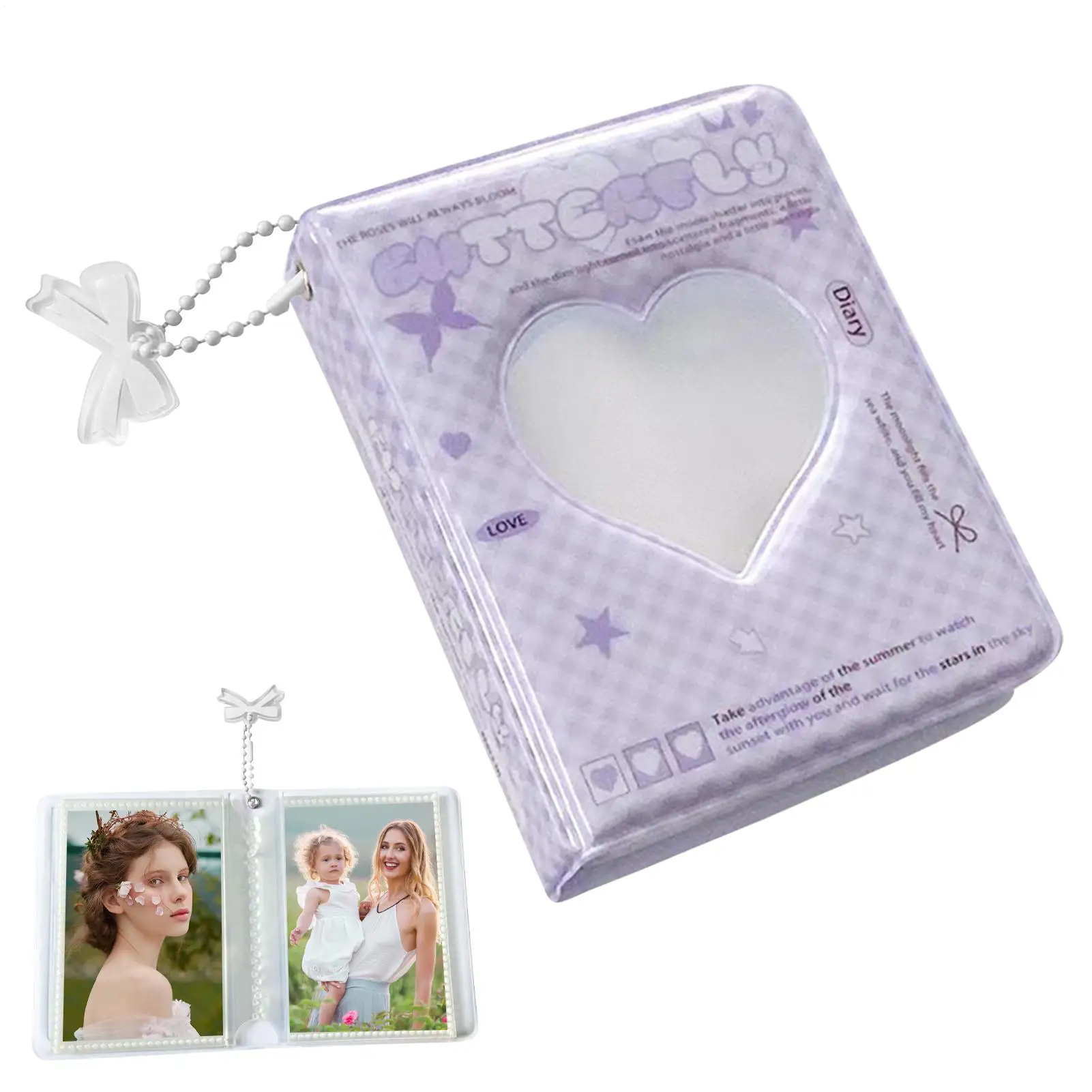 Photo Organizer Trading Card Binder 40-Pocket Protective Storage Baseball Card Binder For Organization Collection Photo