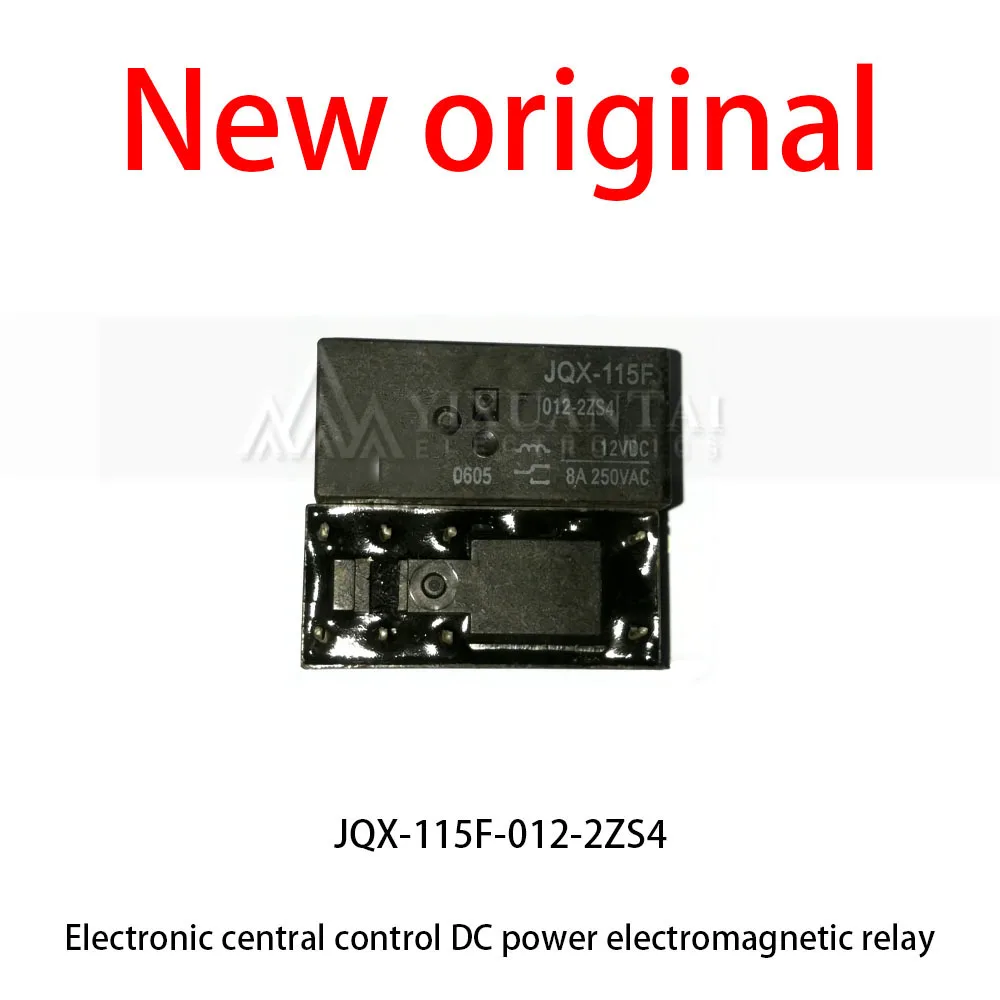 10Pcs/Lot New original JQX-115F-012-2ZS4 Electronic central control DC power electromagnetic relay