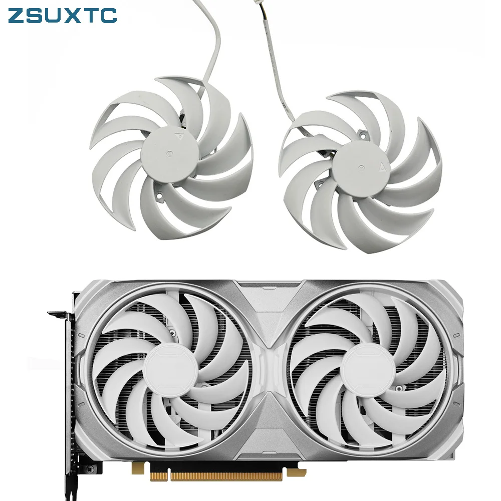 4PIN 90MM PLD10010S12HH RTX4070 SUPER for MSI GeForce RTX 4070 Ti VENTUS 2X OC WHITE graphics card replacement fan housing