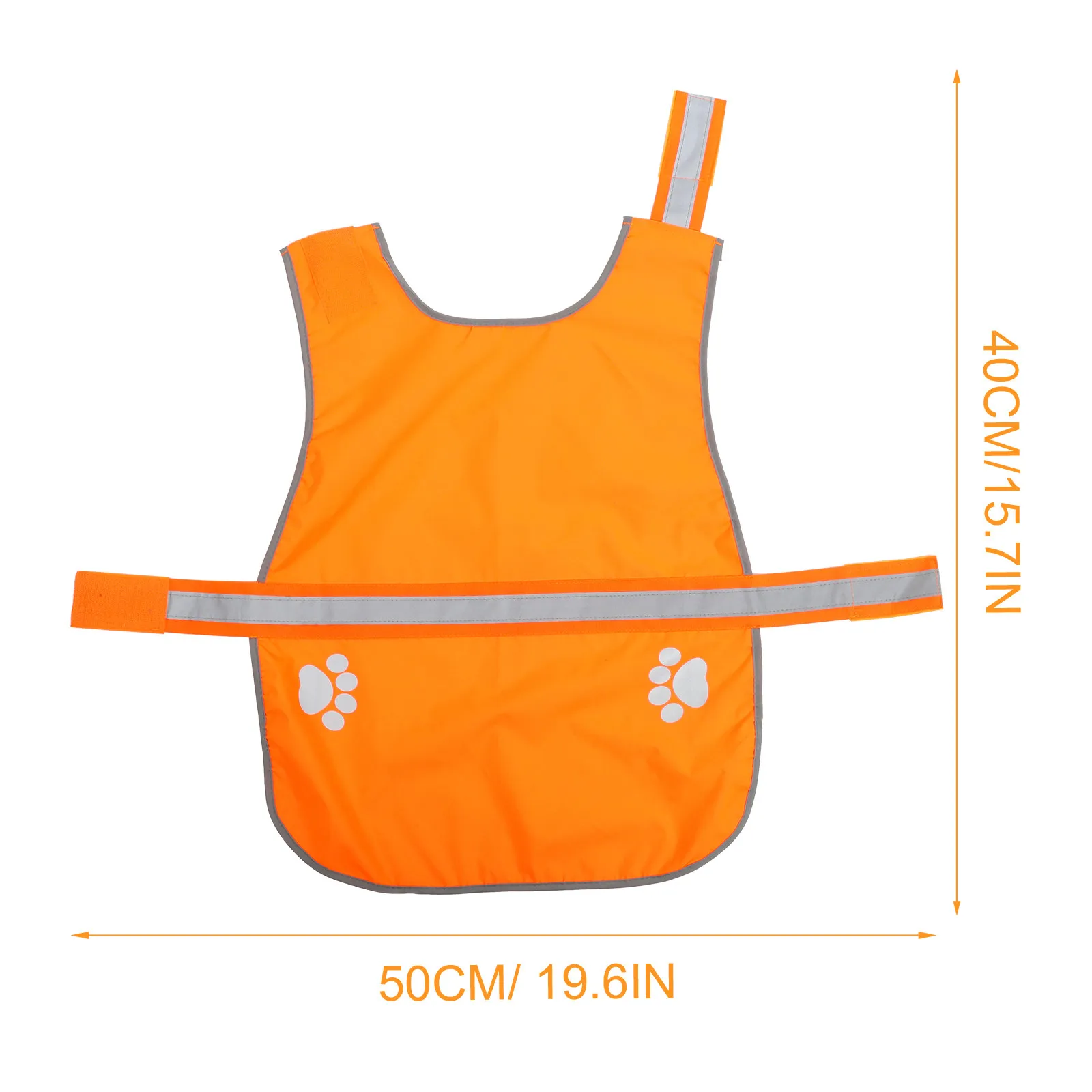 Premium Oxford Fabric Reflective Dog Vest Adjustable Comfortable Reversible Safety Vest for Small Medium Large Dogs Outdoor