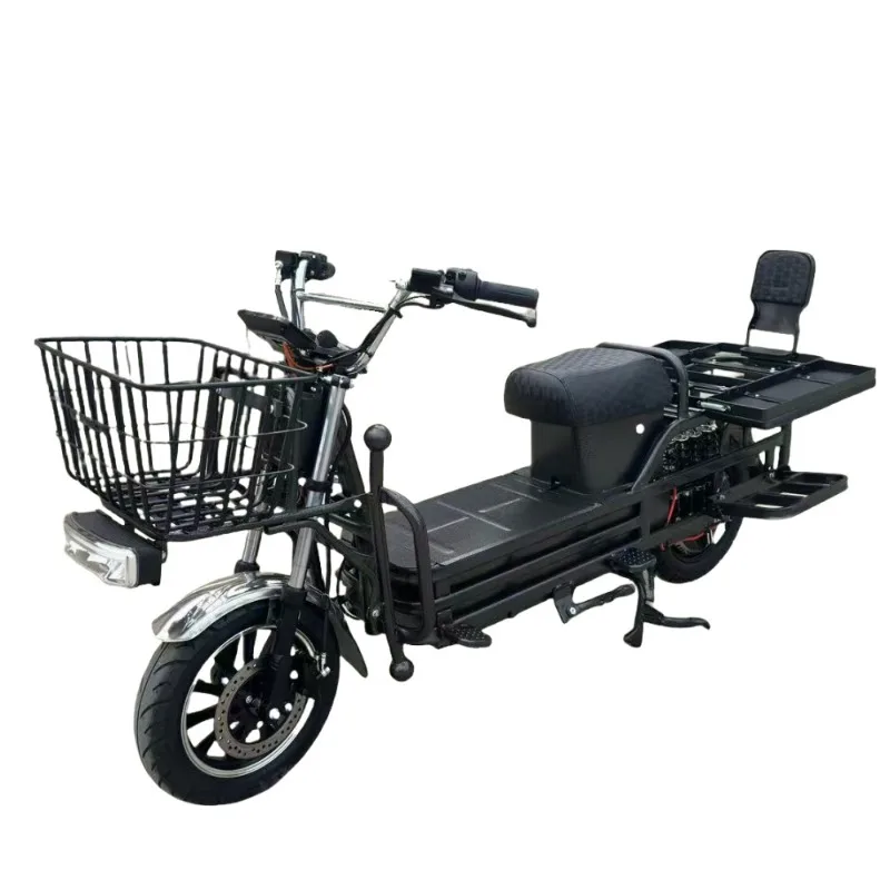 Load King Electric Motorcycle 60V72V Battery Car Long-distance Running King Takeaway Cargo Express Pull Cargo