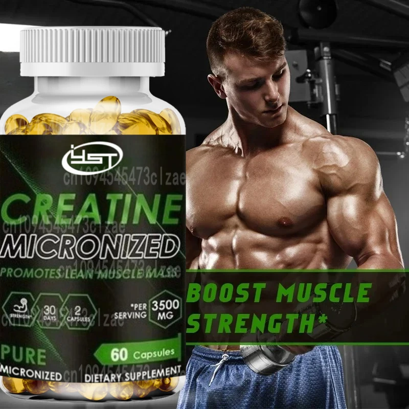 

Creatine Monohydrate - Supports Muscle, Energy and Cognitive Function, Increases Lean Muscle Mass