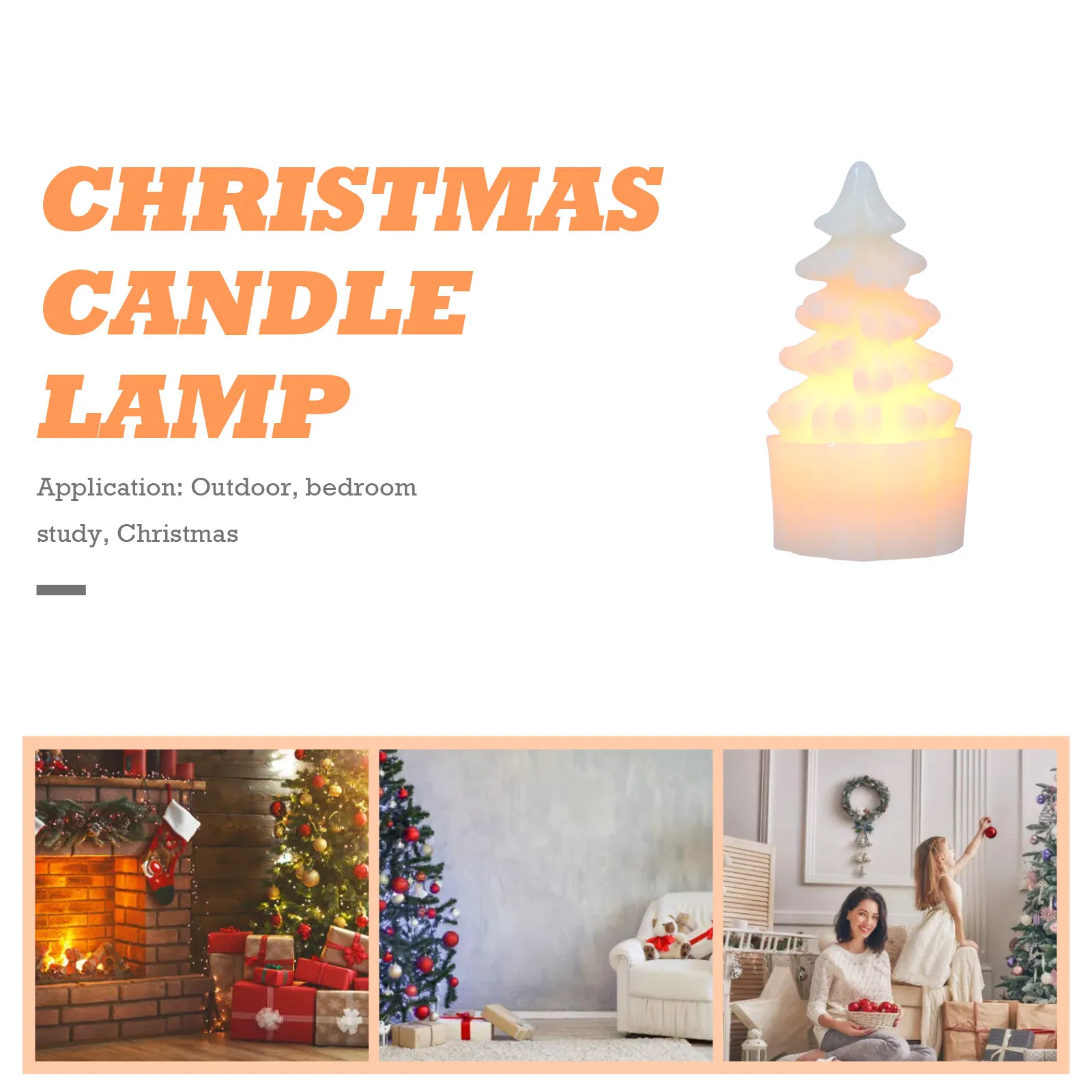 1Pcs Christmas Xmas Tree LED Light Luminous Desktop Home Office Decor Xmas Tree Shape Christmas Gifts