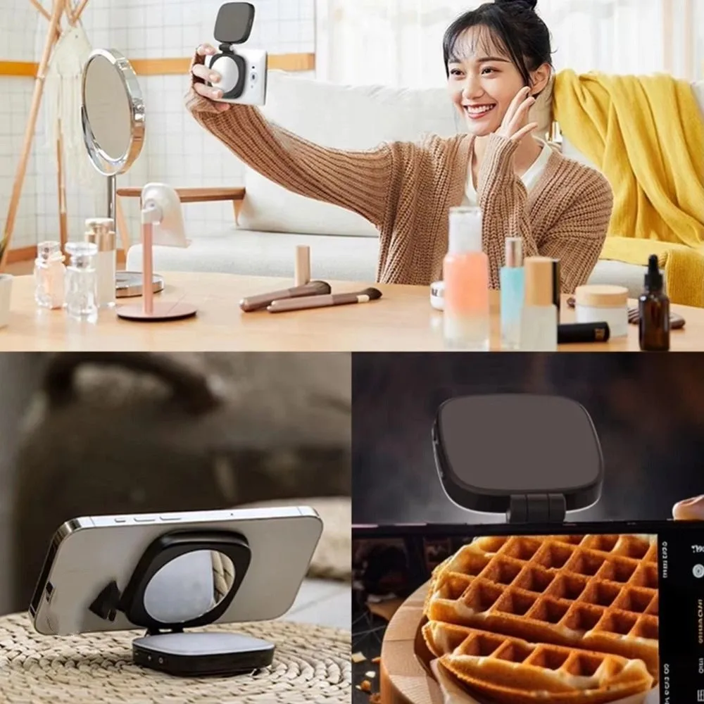 360° Rotation Magnetic Phone Selfie Light 3 Color Retractable adjustment Mobile Phone Fill Light Portable Detachable