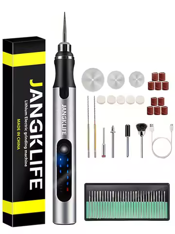 USB Cordless Rotary Tool Kit Woodworking Engraving Pen DIY For Jewelry Metal Glass Mini Wireless Drill