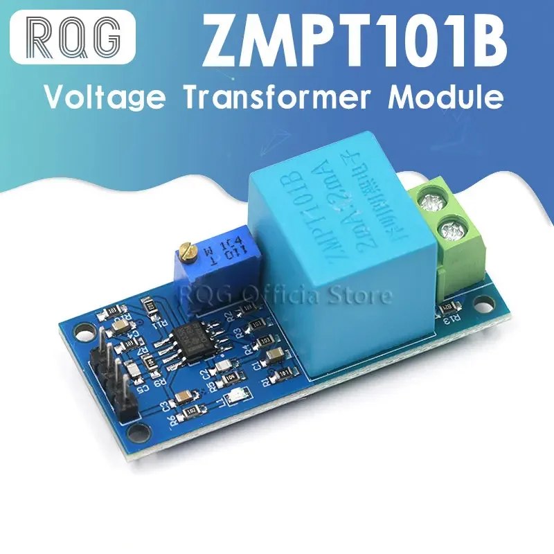 Active Single Phase Voltage Transformer Module AC Output Voltage Sensor Mutual Inductance Amplifier for Arduin0 Mega ZMPT101B