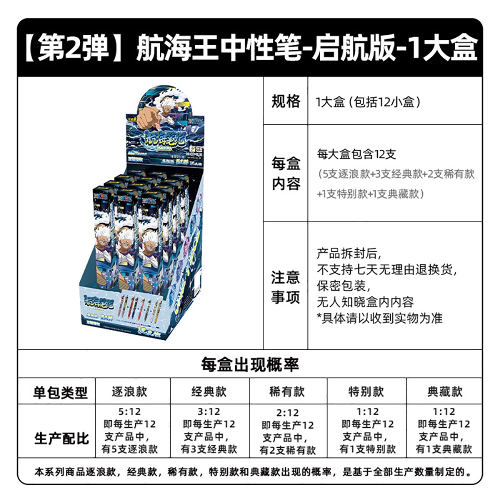 KAYOU Original One Piece Schreibwaren-Überraschungsbox Gelstift Praktisches Büro- und Lernzubehör Exquisiter Kugelschreiber Geburtstagsgeschenke