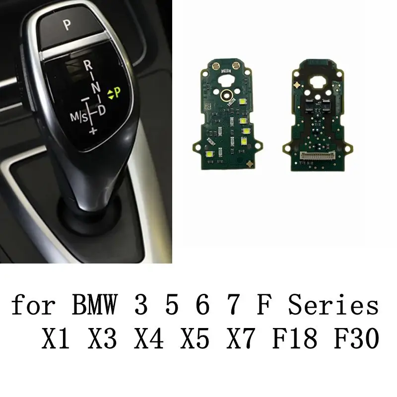 Car Gear Shift Knob LED Panel Circuit Board For BMW M Sport 3 4 5 6 7 X6 X5 X4 X3 F10 F11 F30 F31 F32 F33 F34 F36F02 F25 F26