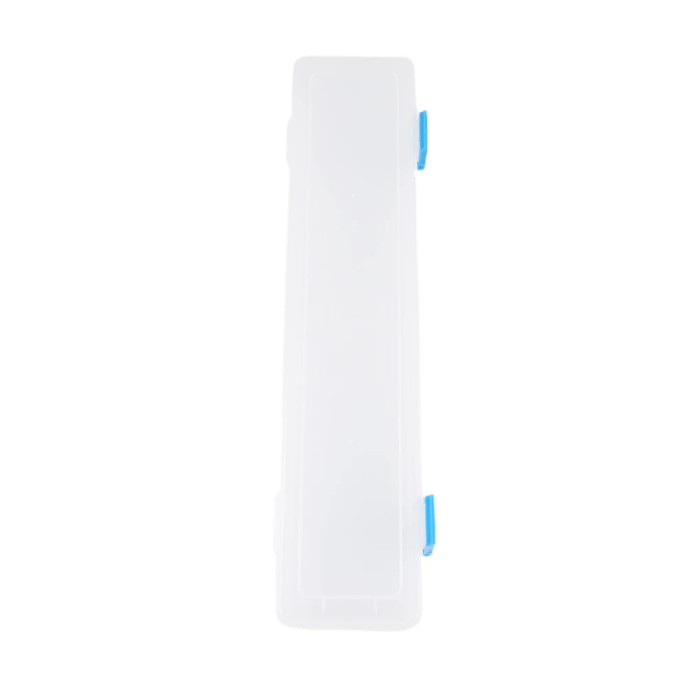 1PC Plastic Storage Box Transparent For Hardware Jewelry Brush Painting Pencils Storage Box Drawing Tools Storage Box