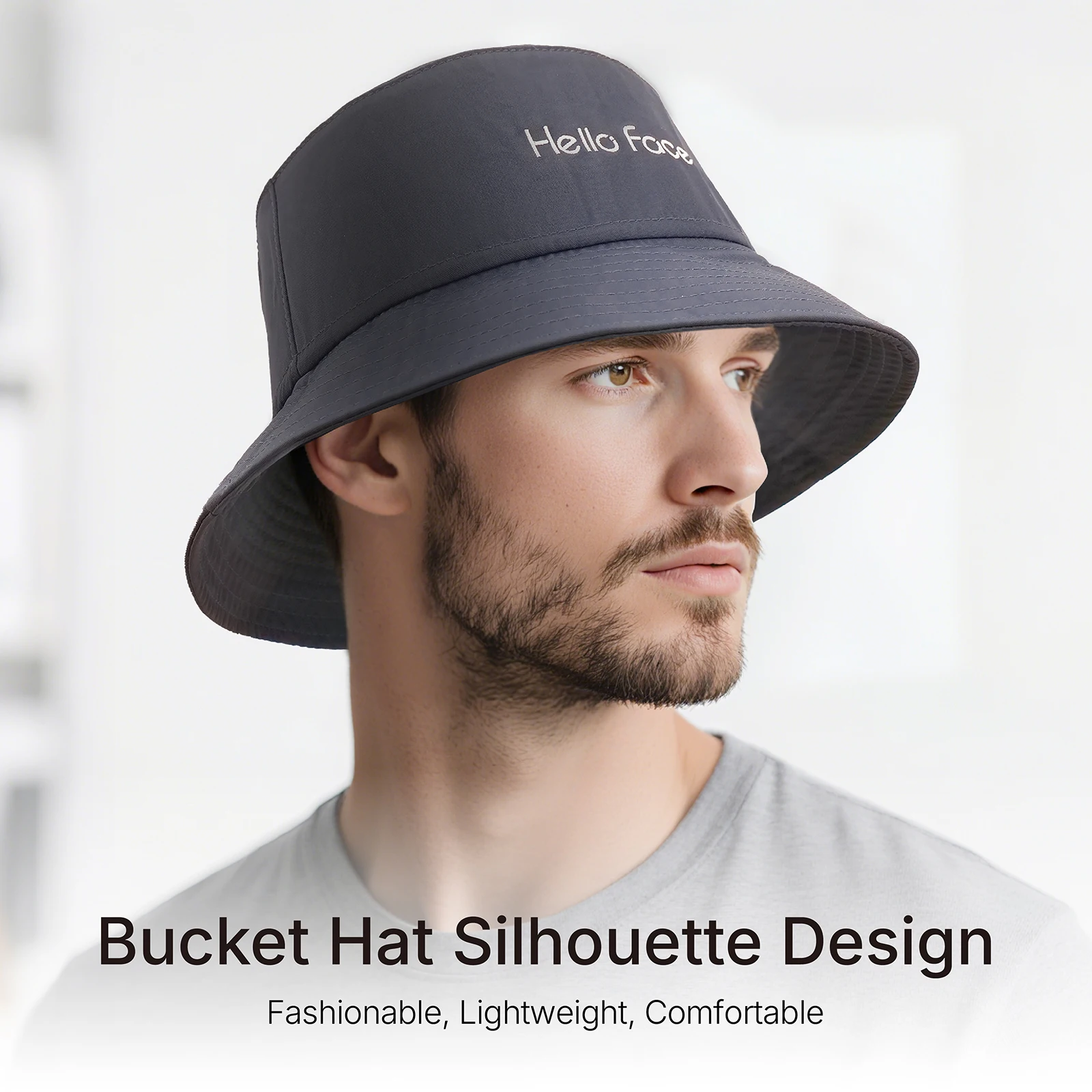 Physiotherapy infrared light fisherman hat improves sleep, protects hair, prevents hair loss, and nourishes hair