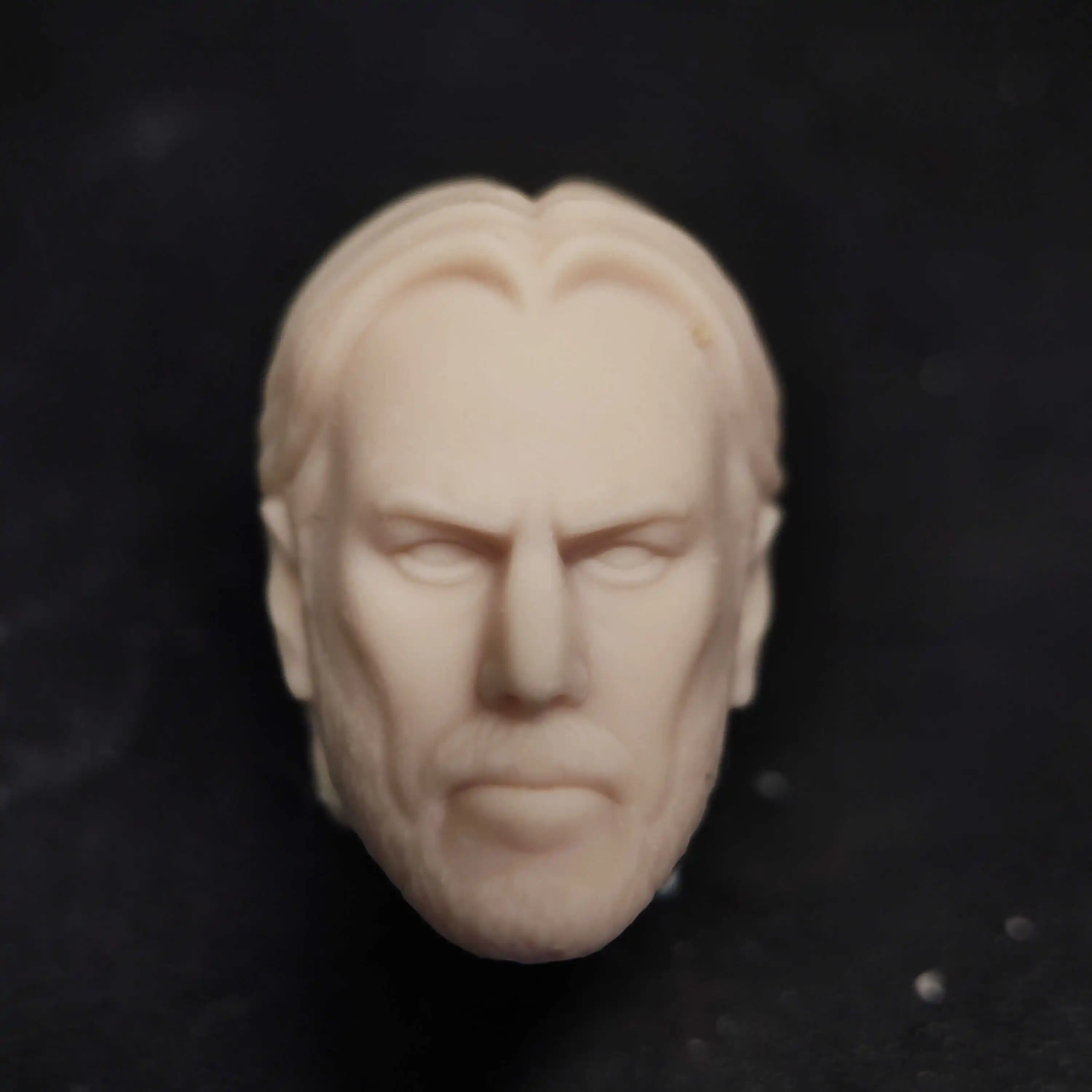 HL1905 DIY Customized 1/18 1/12 1/10 Scale Unpainted Head Sculpt for 3.75