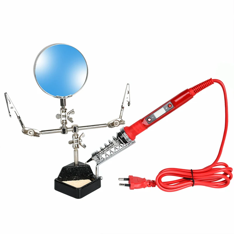80W Soldering Iron Kit Compatible with 110V 220V XL830L Multimeter for Electronic Repairing Tools  Welding Tool Kit