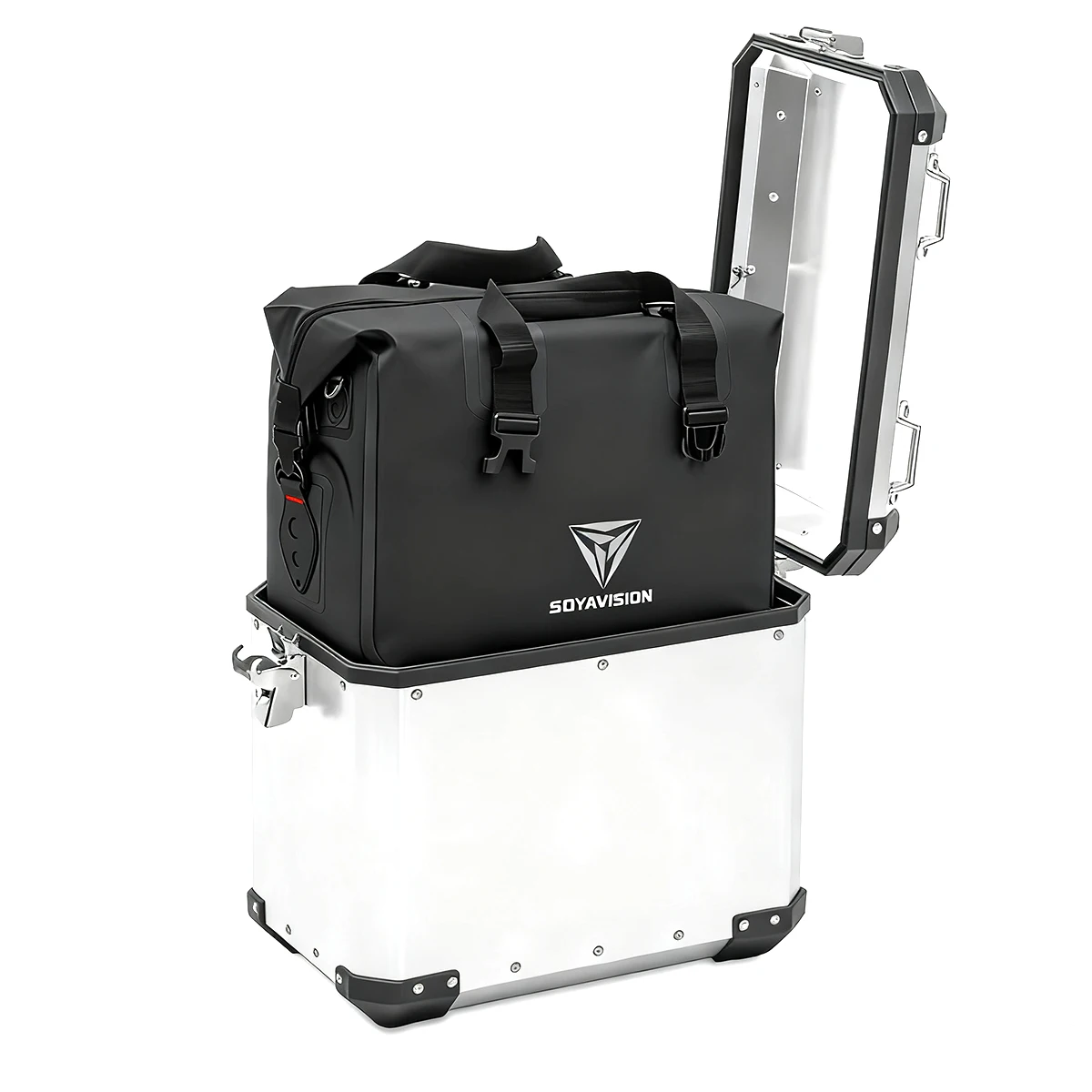 SOYAVISION Universal Motorcycle Luggage Pannier Inner Bag For BMW Yamaha Honda kawasaki Top Box Panniers Bag Case Luggage Bag