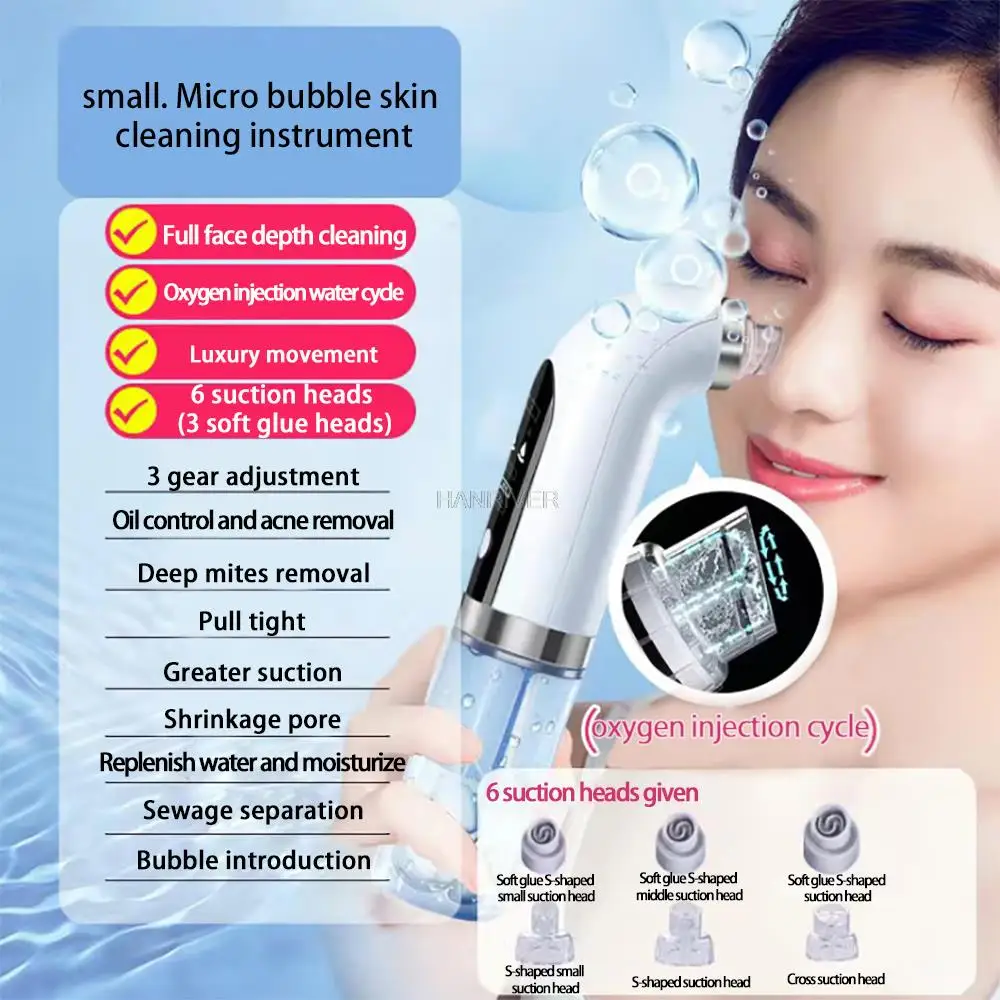 Electric Blackhead Facial Removal Ultra Fine Facial Cleaner Pore Acne Vacuum Cleaner Skin Care Tool