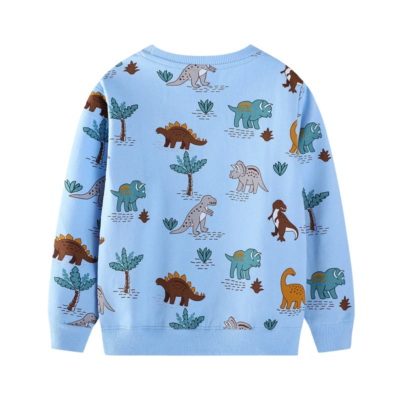 Jumping Meters 2-7T Boys Sweatshirts Shirts Kids Clothes Long Sleeve Autumn Spring Children Clothing Cotton Sportshirts Tops