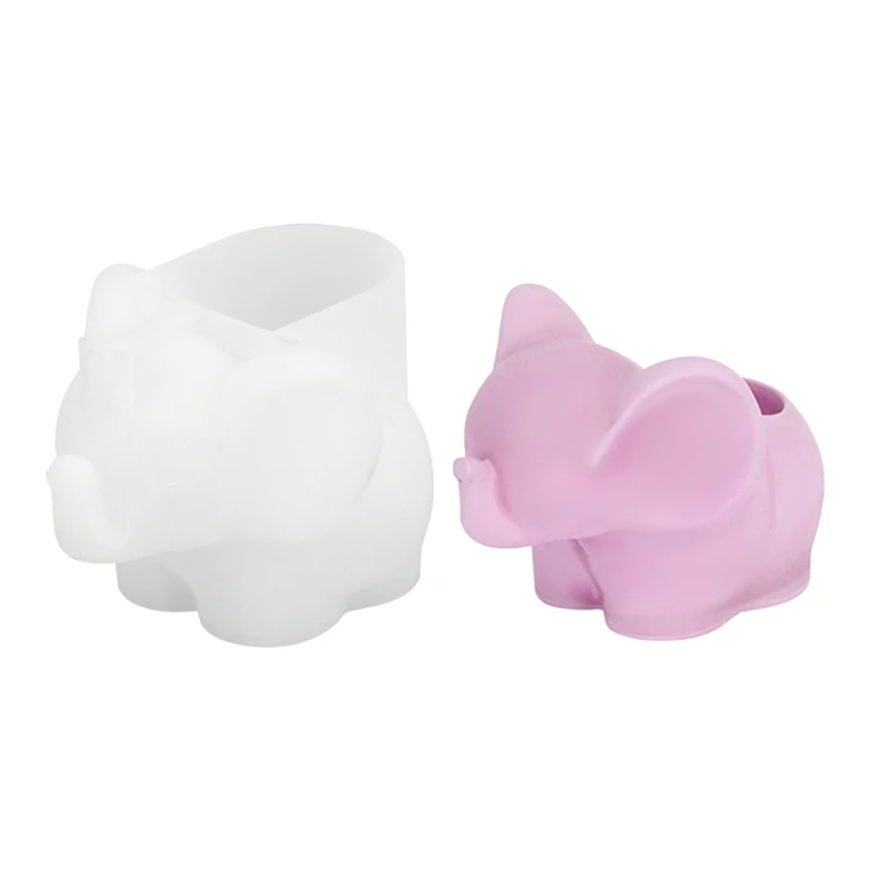 

G7NC Multipurpose Silicone Mold Elephant Cement Moulds Resin Cups Molds