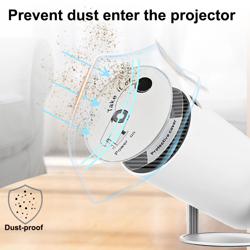 DITONG HY300 Pro+ ฝาครอบเลนส์ ปกป้องเลนส์และป้องกันฝุ่นสําหรับโปรเจคเตอร์ HY300 Ultra วัสดุพลาสติก อุปกรณ์เสริมโปรเจคเตอร์
