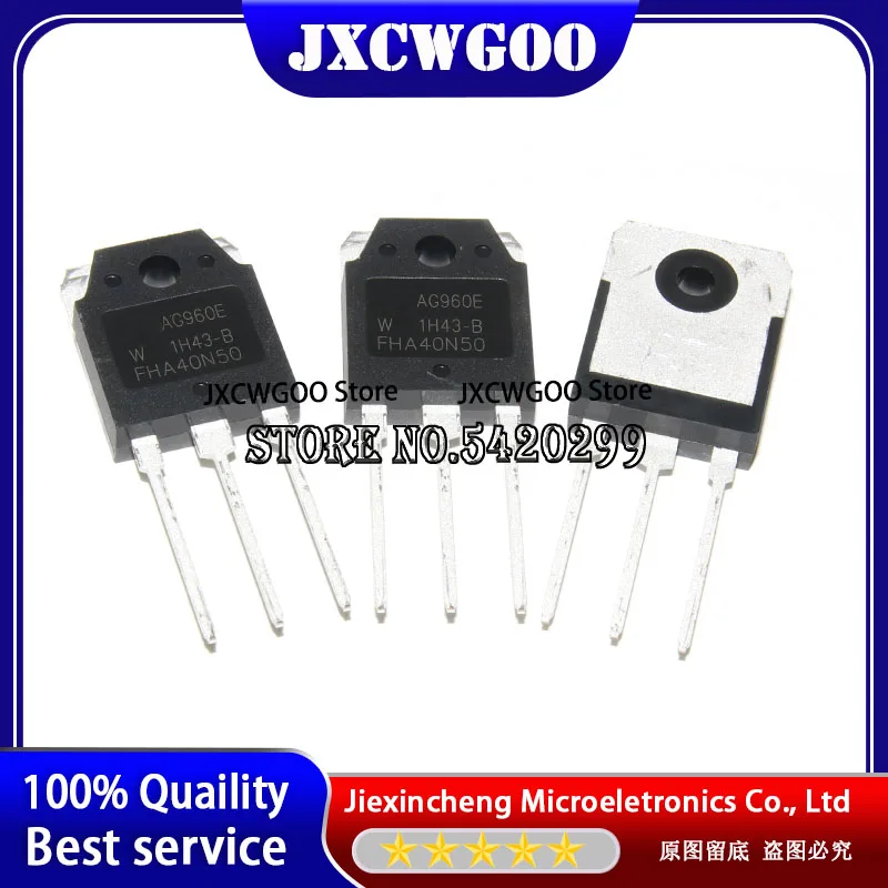 10PCS FHA40N50 40N50 TO-3P 40A 500V MOSFET TO3P New original