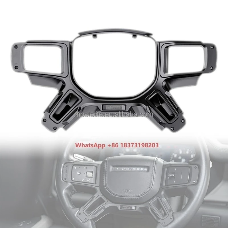 

New Design Car Interior Accessories Steering Wheel Cover Aluminum Alloy Steering Wheel Frame for Defender Accessories