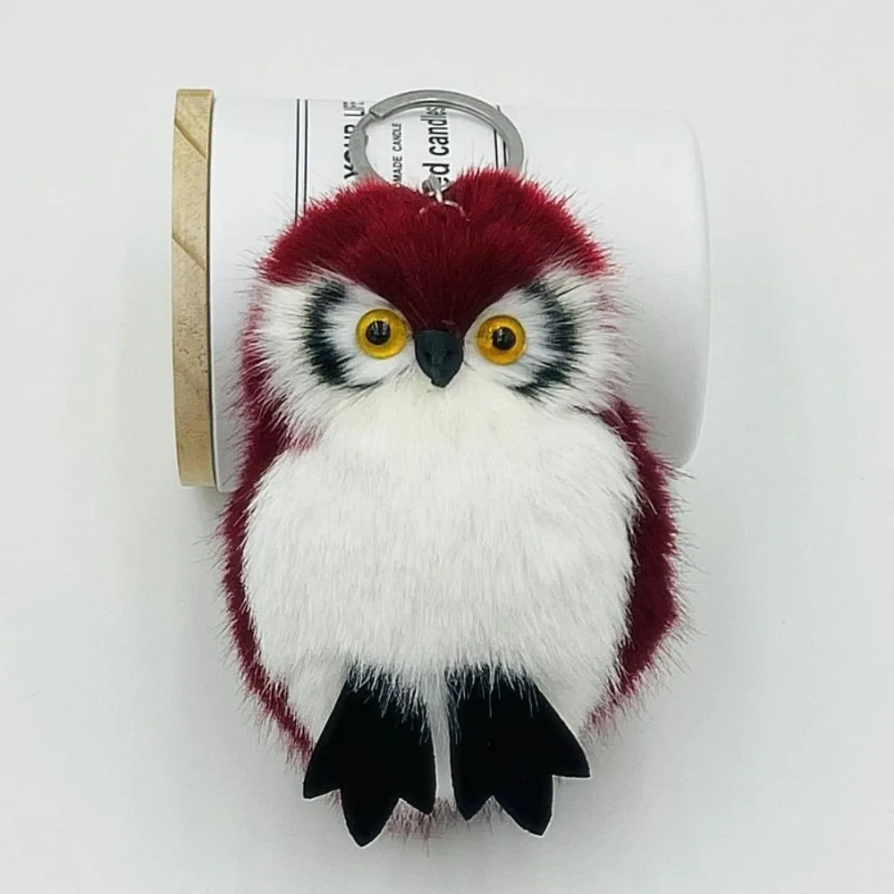 

НОВЫЙ брелок с изображением совы, высокая имитация Милан Матента, мультяшный рюкзак, подвеска, украшение для рюкзака из сплава