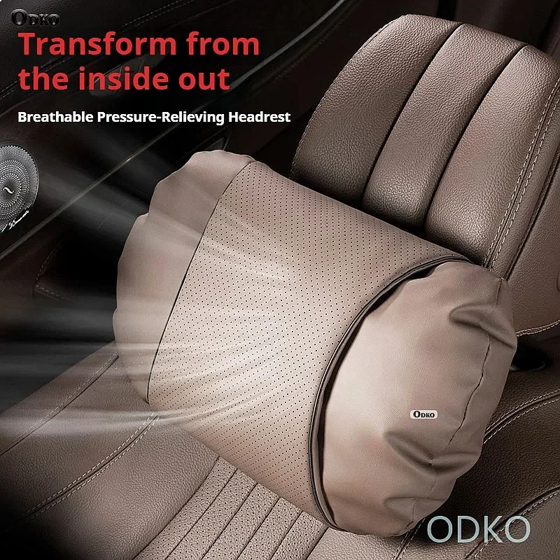 NEW Top Quality Car Headrest Comfortable Anti-fatigue Soft Car Neck Support Pillow For BMW 5 Series 2014 G30 G31 F10 F11 F18