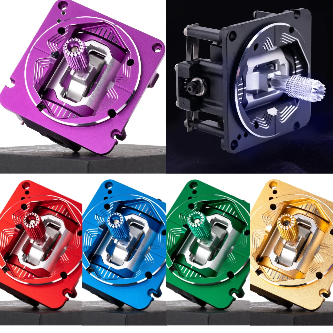 In Stock RadioMaster TX16S CNC AG01 Hall Gimbal (Set of 2) w/ Self Centering + Throttle - Multi Color