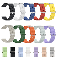 22mm 20mm Ocean Strap For Samsung Galaxy Watch 7-6-4 classic/5-Pro/active 2/Gear S3 Silicone bracelet Huawei GT 4-3-2 watch band