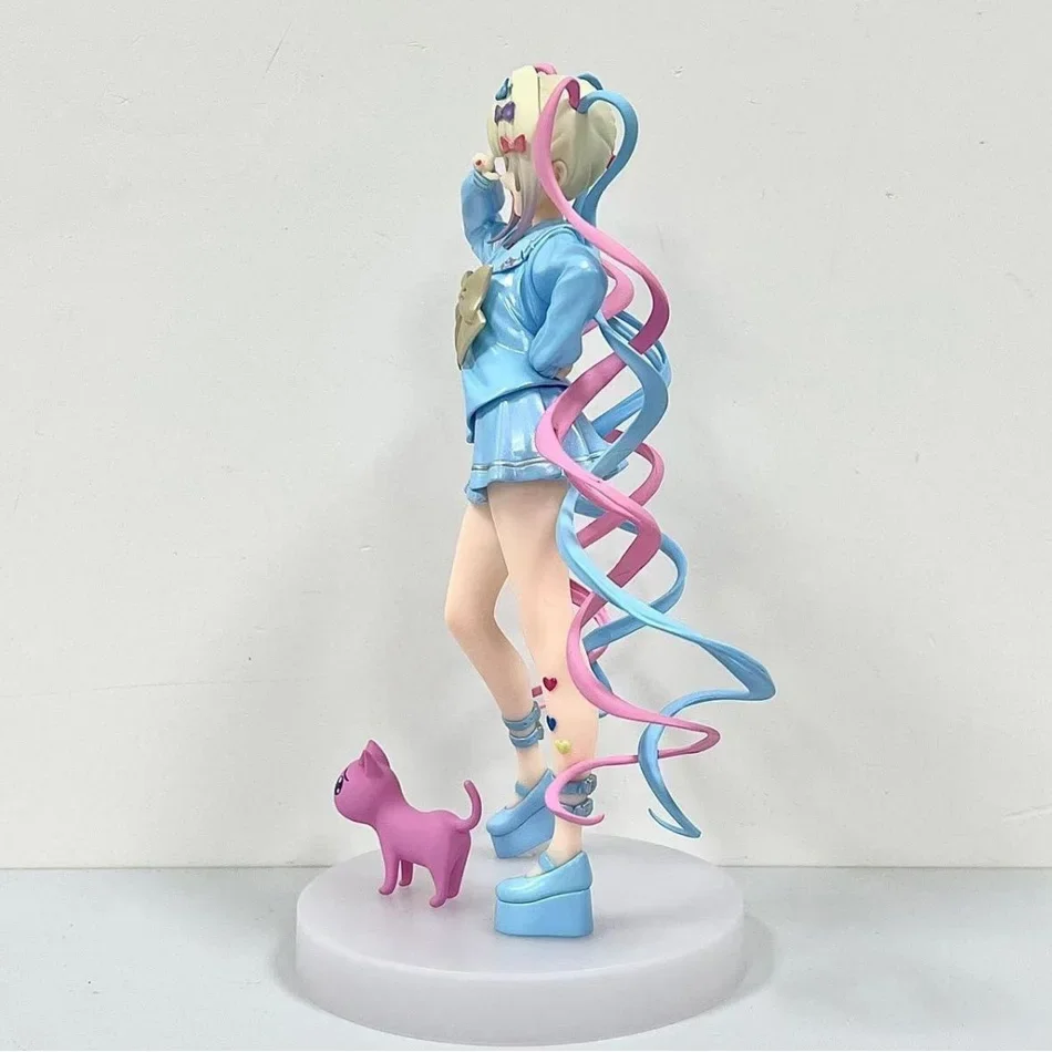 Anime Super Sky Sauce Soft Cute Vivid Cartoon Characters Action Figures Virtual Uploader PVC Collection Model Ornaments Toys view 5