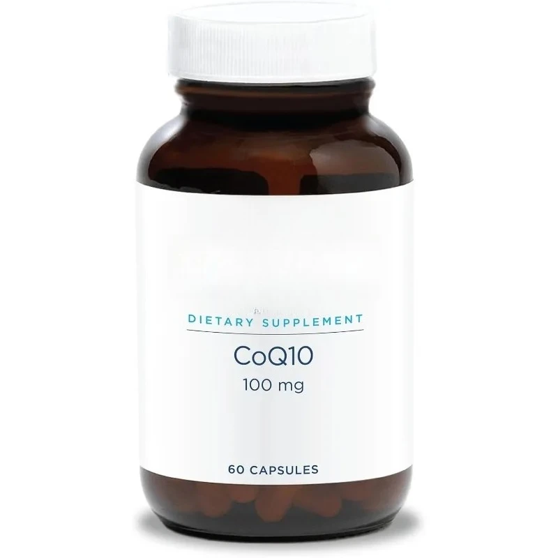 Coenzyme Q10 Capsules -100mg Vitamin C containing Coenzyme Q10- Antioxidant, Immune, Energy Health Support (60 capsules)
