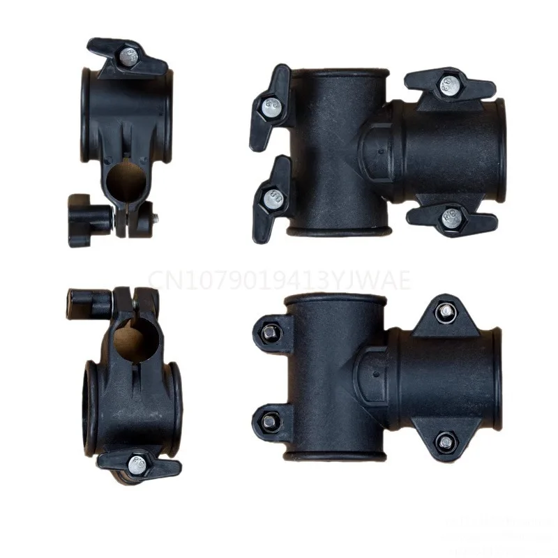 Electronic drum trigger Electric drum accessories Bracket fixing buckle Tee four-way cross buckle tube holder modification