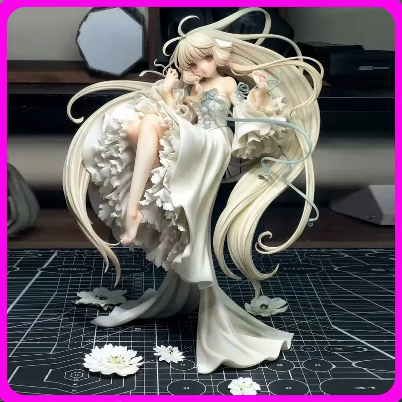 

Chobits Chi Official Anime Figure Statue Anime Peripherals 2d Beautiful Girl Collectible Figurine Desktop Display Decoration Gif