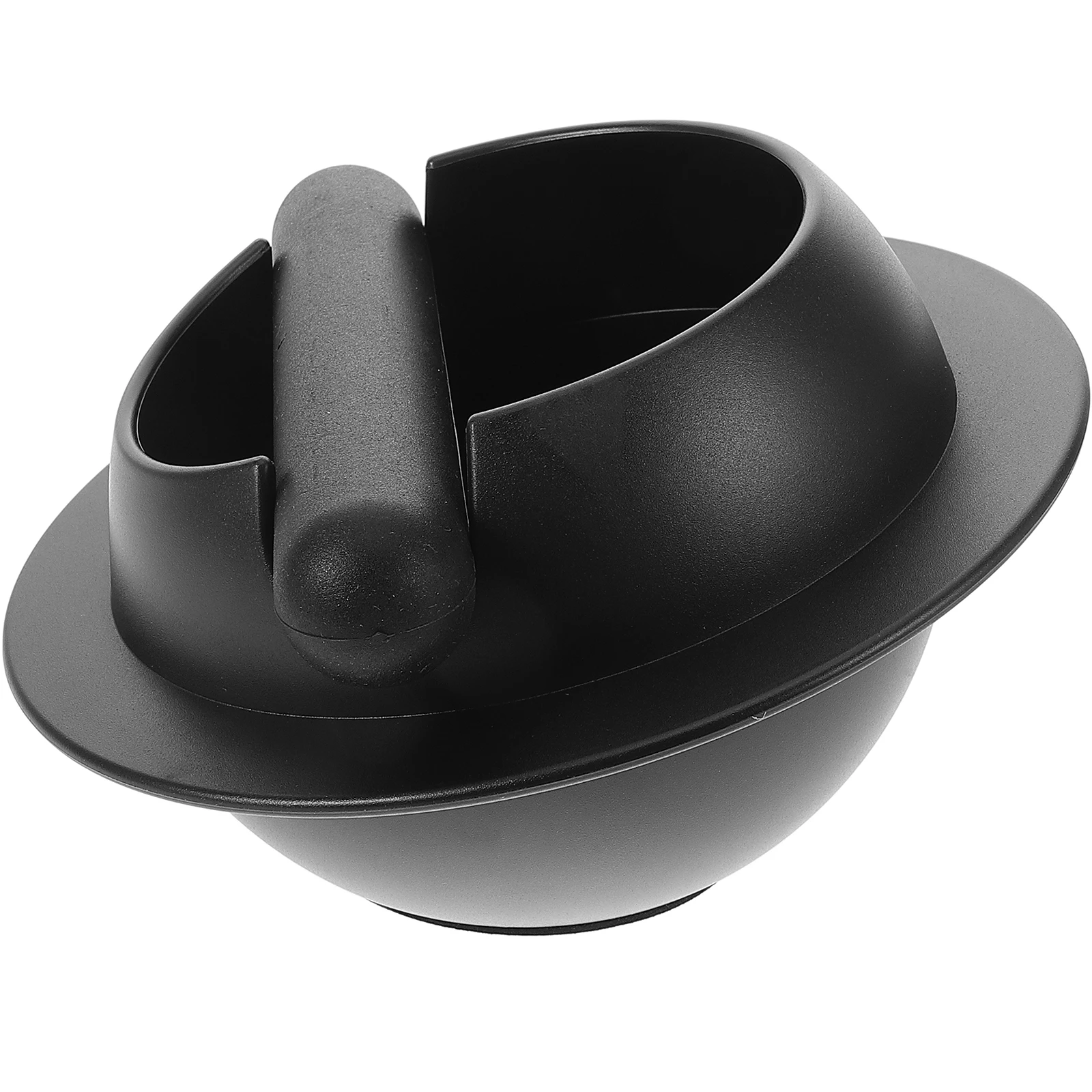 

Coffee Grounds Container 6.8 Inch Large For Espresso Puck Holder Detachable Bar Anti-Slip Plastic Bin Coffee