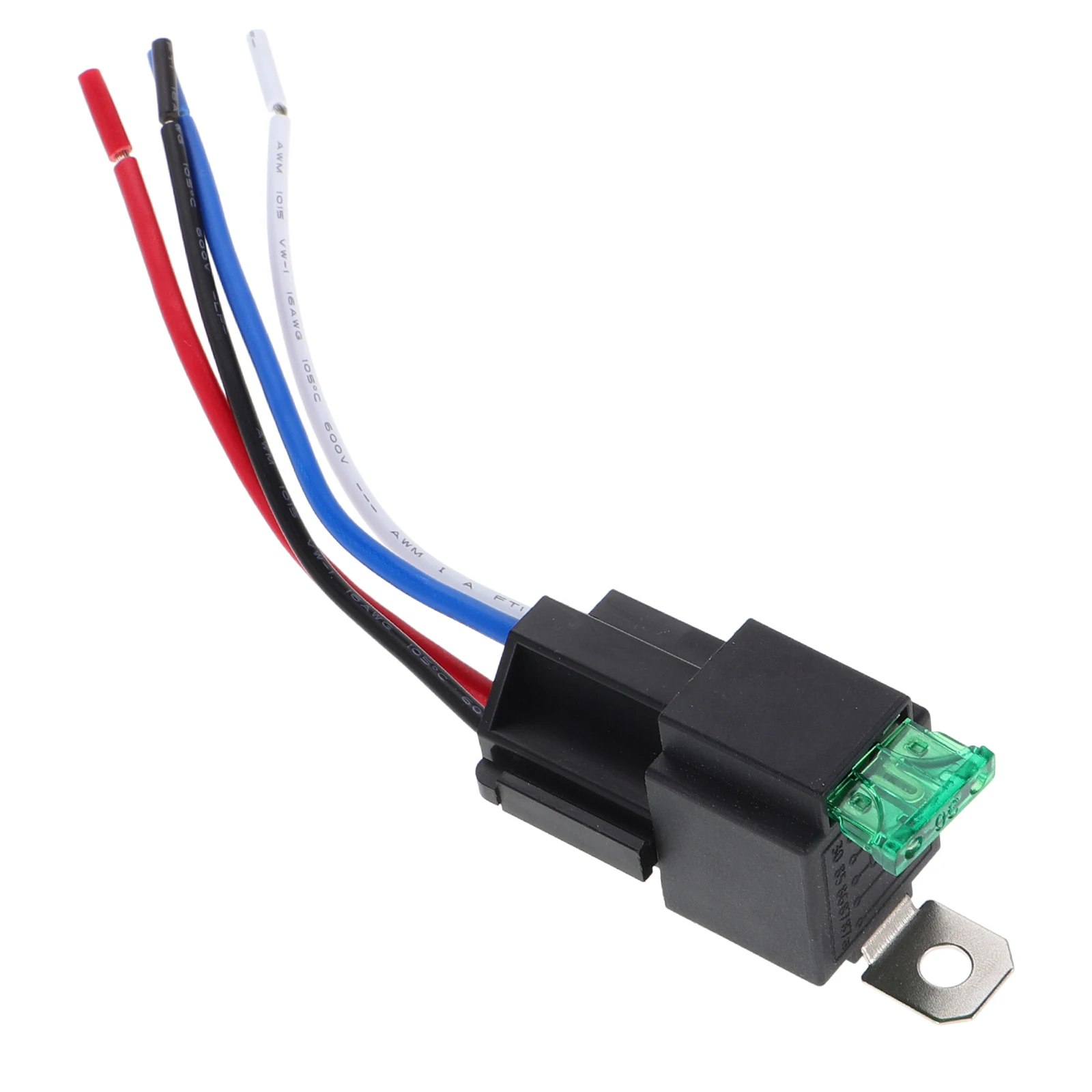 

Reliable Automotive 30A Fuse Built-in Universal Ignition Air Conditioning Motor Control Panel Mount Fuse Holder