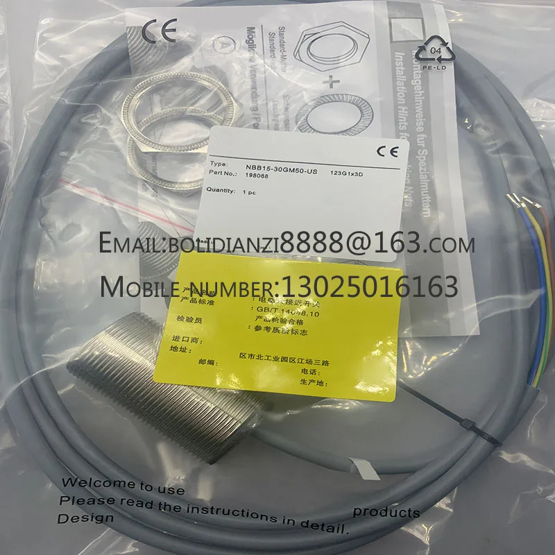 

NBB10-30GM50-E0 NBB10-30GM50-E2 NBB10-30GM60-E0 NBB15-30GM50-US NBB15-30GM50-Z1 Совершенно новый оригинальный датчик приближения