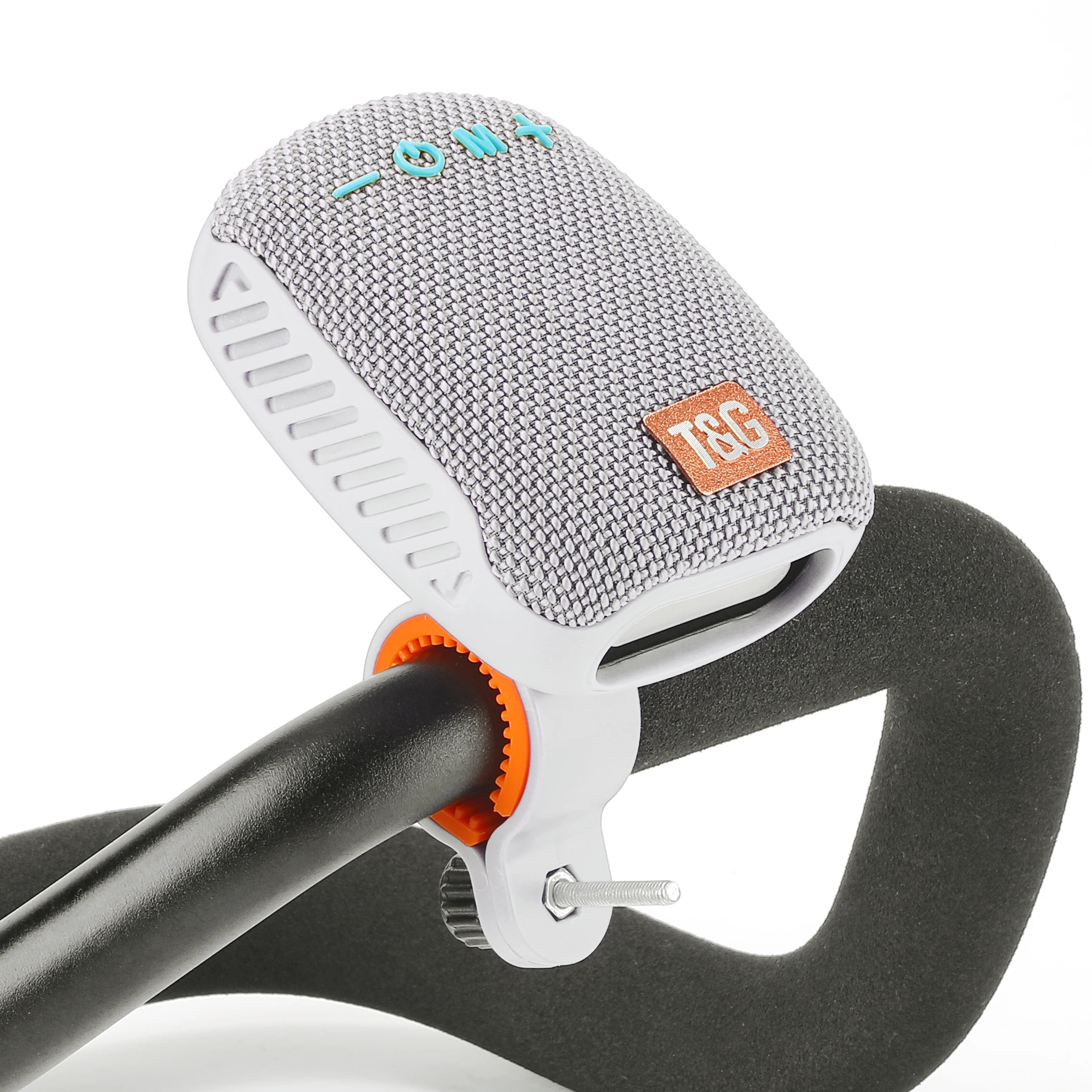 T&G TG392 Motorcycle Bike Mini Fixed Stand Amplifiers Speakers Handsfree Hifi Bass Sound BT 5.3 TWS Speaker for Bicycle
