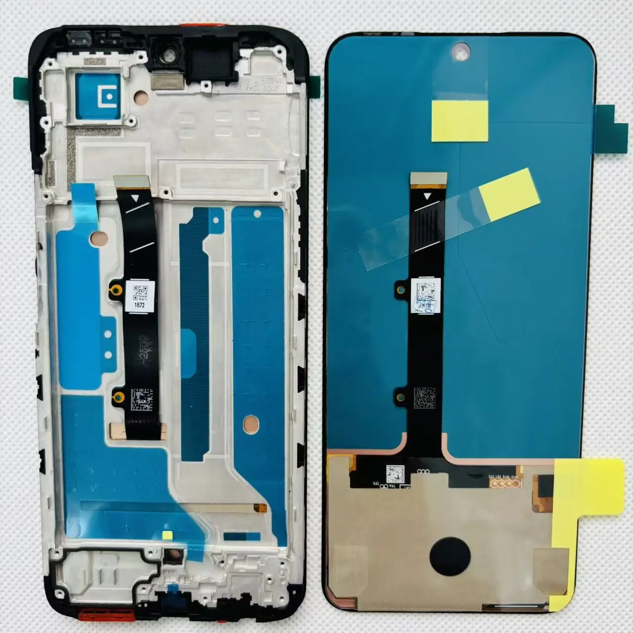 Original Amoled For Infinix Tecno Spark 30 Pro KL7 LCD Display Screen Frame Touch Panel For Infinix Hot 50 Pro 4G x6881 Display