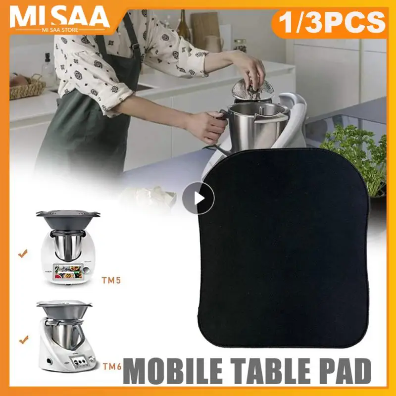 Thermomix TM5 TM6 TM21 TM31 Sliding Pad Clean Mobile Table Pad Stand Mixer Cookware Sliding Mats For home kitchen Accessories