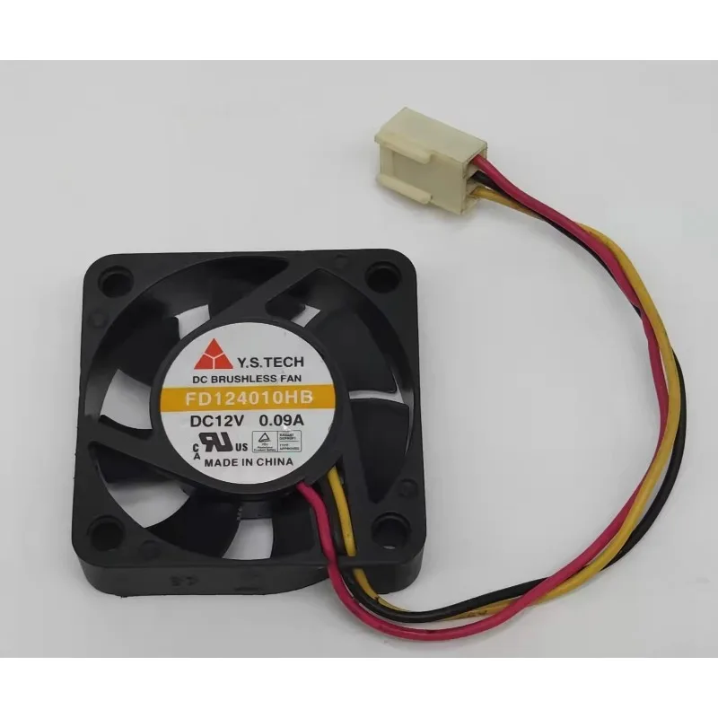 New Fan FD124010HB 4010 12V 0.09A 4CM Double Ball Silent Fan 40 * 40 * 10mm
