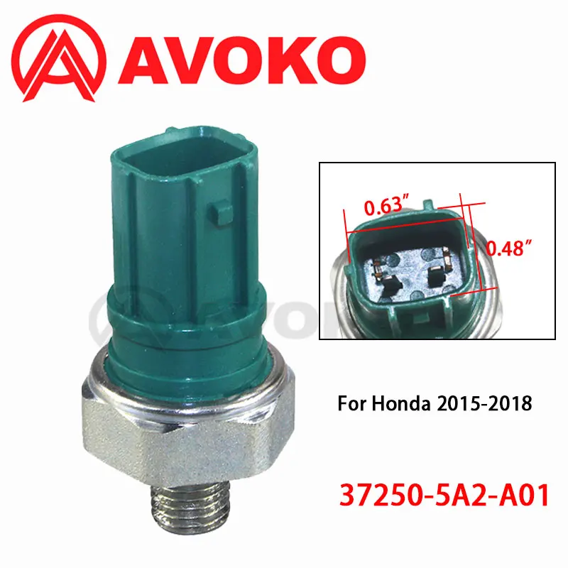 Oil Pressure Switch For Honda Accord Odyssey Ridgeline Pilot 3.5L V6 CR-V 1.5L l4 Acura ILX MDX RDX 2015-2018 37250-5A2-A01