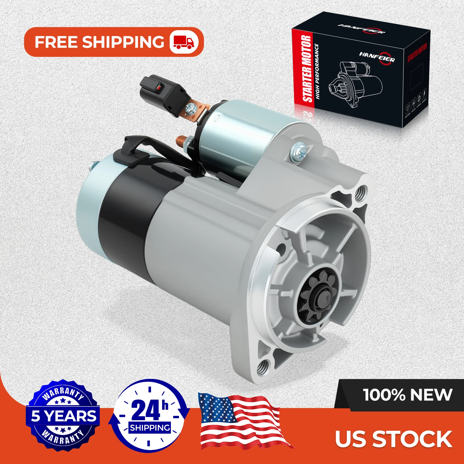 

Starter For 1997-2000 INFINITI QX 4For 1996-2000 Nissan Pathfinder 233000W010
