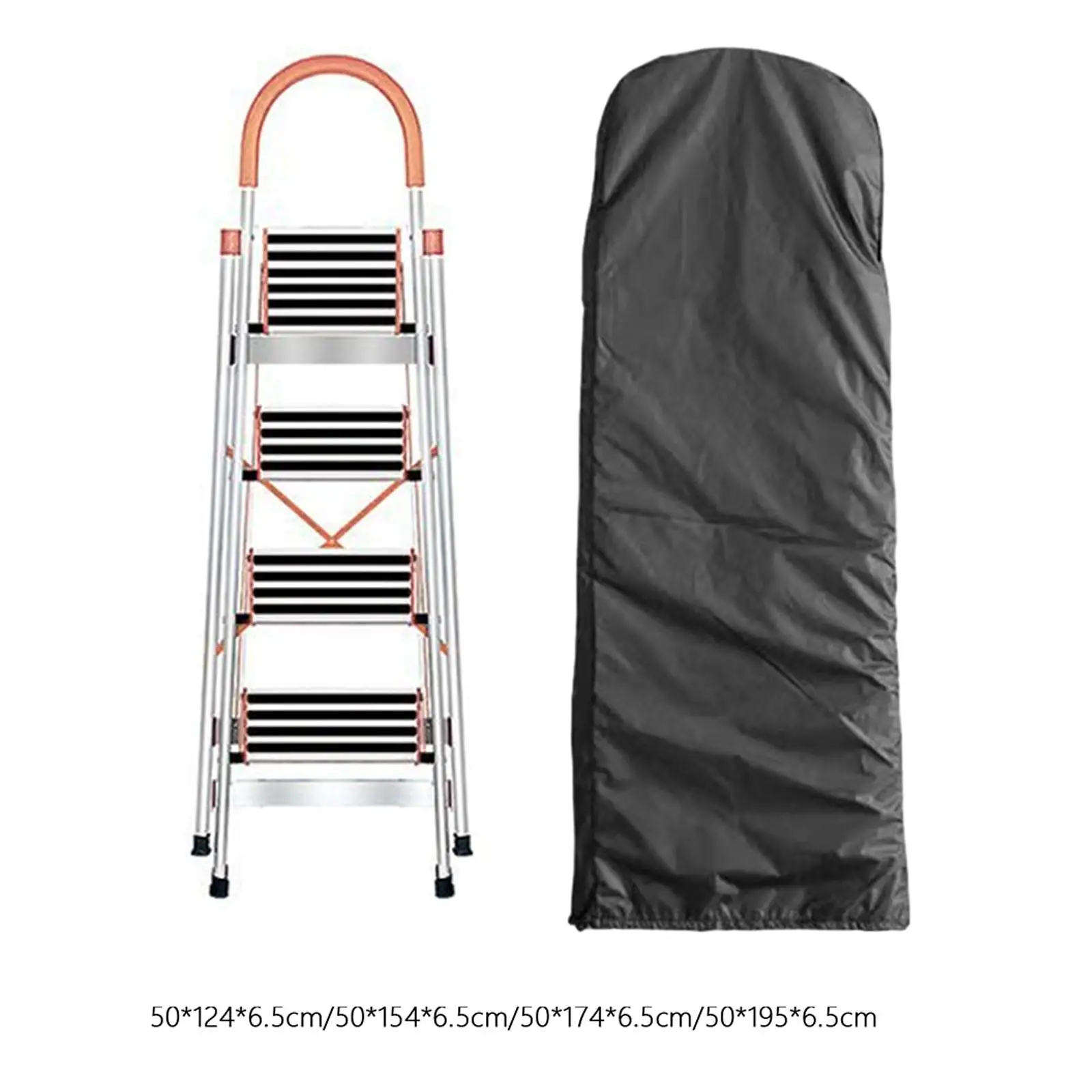 Ladder Protective Cover Portable with Drawstring Folding Weatherproof Ladder